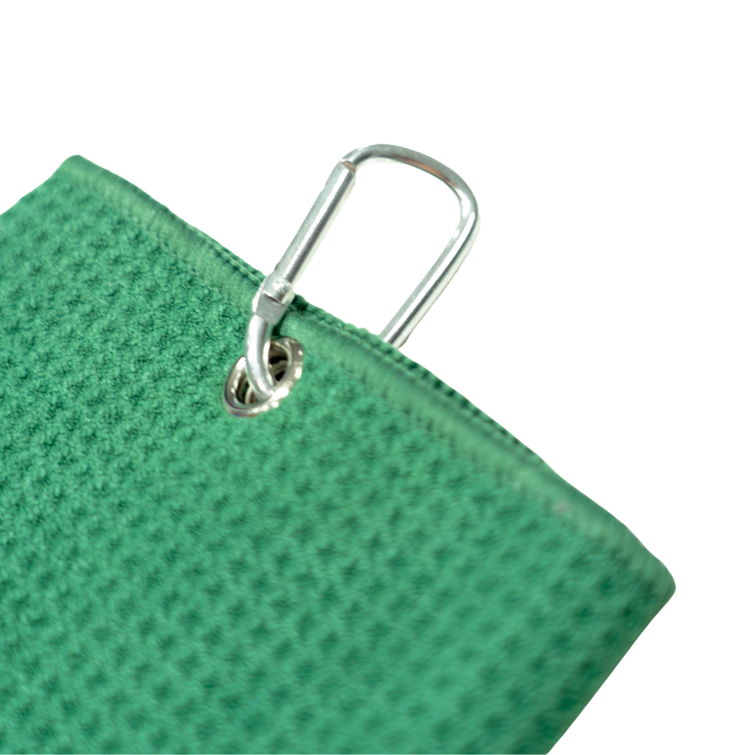 GREEN GOLF TOWEL