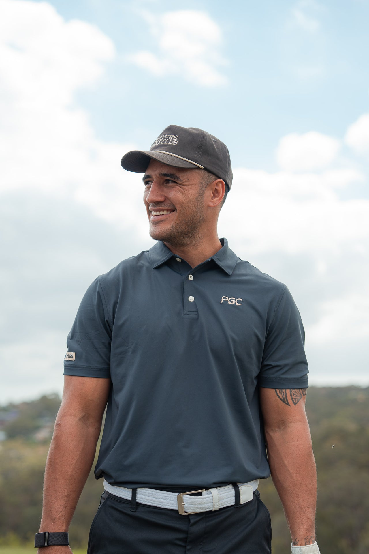 GREY LOGO HAT
