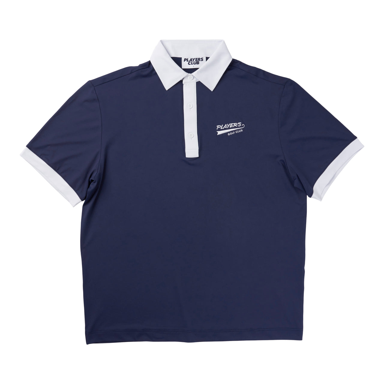 NAVY LOGO POLO