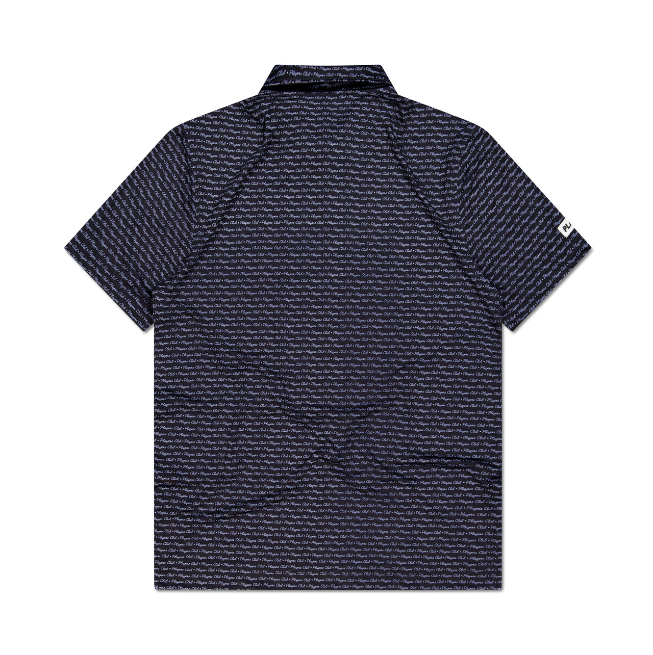 BLACK PRINT POLO